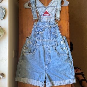Vintage denim overalls size S